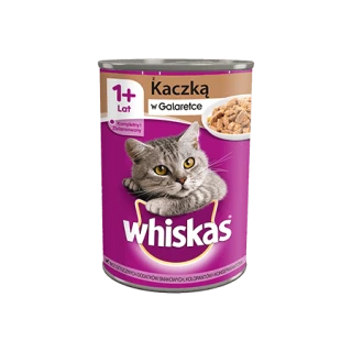 Whiskas Adult puszka z kaczką w galaretce 400g