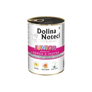 Dolina Noteci Premium JUNIOR 400g serca z indyka