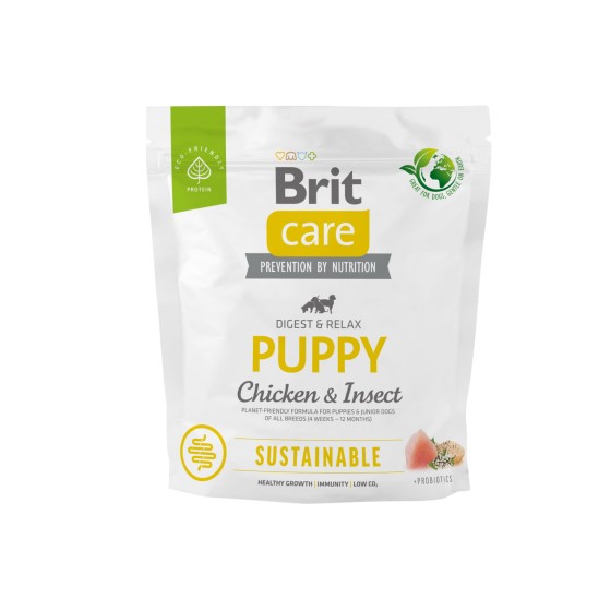BRIT_CARE_DOG_SUSTAINABLE_PUPPY_CHICKEN&INSECT_1KG_FRONT.jpg