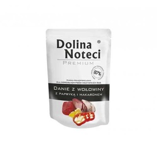 Dolina Noteci Premium Danie z wołowiny z papryką i makaronem 100g
