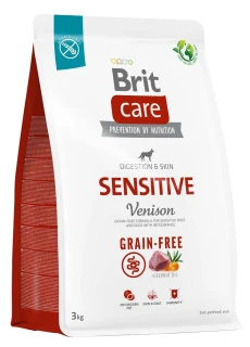 BRIT CARE SENSITIVE VENISON 3kg  USZKODZONY WOREK