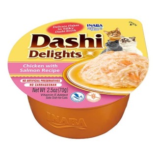 INABA CAT DASHI DELIGHTS Łosoś 70g