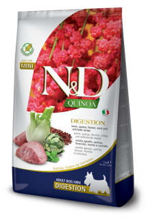 Farmina N&D Quinoa Dog Digestion Lamb & Fennel Adult Mini 7kg