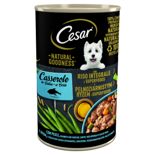 CESAR Natural Goodness mokra karma dla psa z rybą w sosie 400g