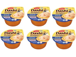 INABA CAT DASHI DELIGHTS Kurczak i tuńczyk 6 x 70g
