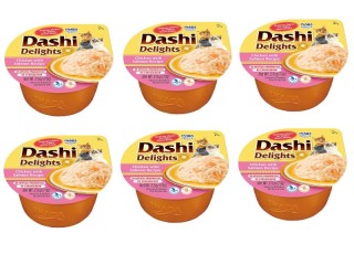 INABA CAT DASHI DELIGHTS Łosoś 6 x 70g