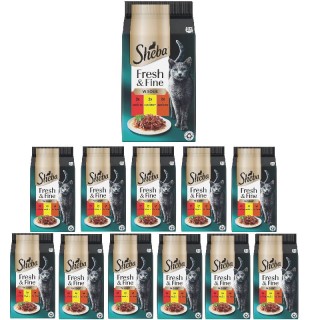 SHEBA MINI  Dania mięsne w sosie 72x50g