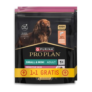 Purina PRO PLAN Adult Small & Mini Sensitive Skin 700g+700g