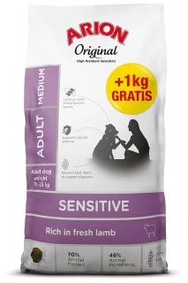 Arion Original Adult Medium Lamb 12kg+1kg - z jagnięciną
