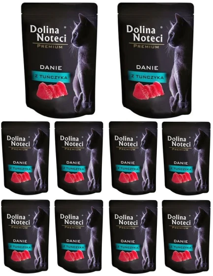 Dolina Noteci Premium Danie z Tuńczyka dla kota 10x85g