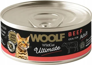 Woolf Wild Cat Ultimate Beef 85g