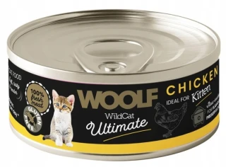 Woolf Wild Cat Ultimate Chicken 85g - dla kociąt