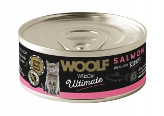 Woolf Wild Cat Ultimate Salmon 85g - dla kociąt