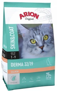 Arion Original Cat Derma z łososiem 7,5kg
