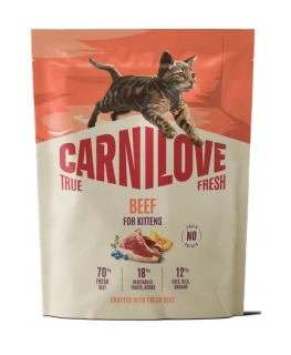 Carnilove True Fresh Beef Kitten 400 g – karma z wołowiną dla kociąt