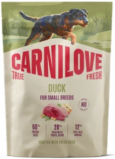 Carnilove True Fresh Duck Adult Small Breeds Kaczka 1,5 kg – karma dla małych psów