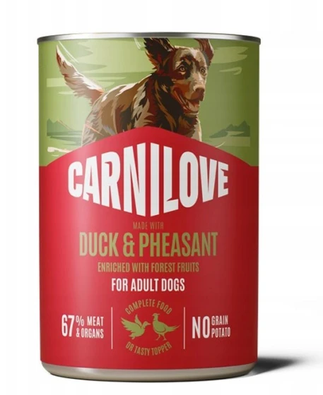 carnilove 400g kaczka bazant.jpg