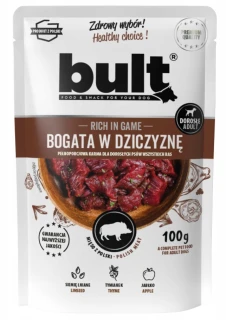 BULT Mielonka Bogata w Dziczyznę 100g – Karma Mokra dla Psa