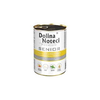 Dolina Noteci Premium SENIOR 400g kurczak z marchewką i bazylią